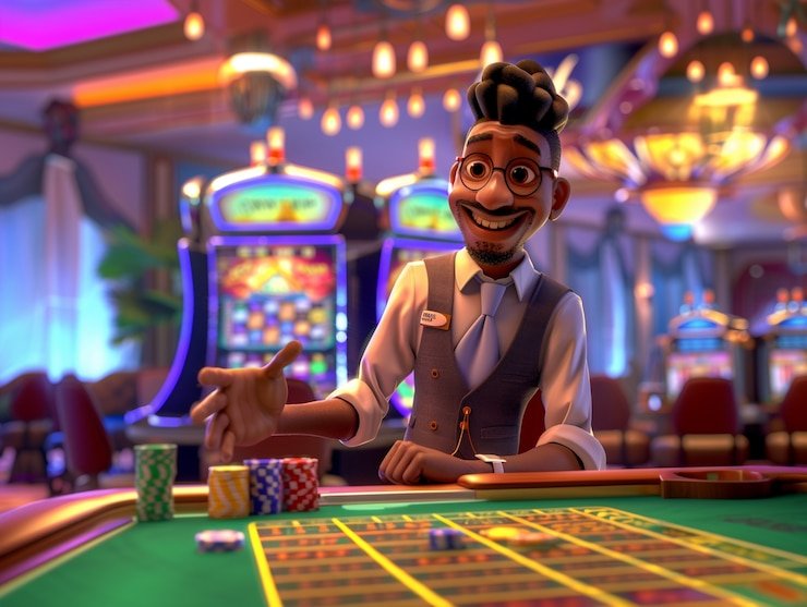 ambontoto Dadu Online live dealer rolling dice with clear camera angle and result display